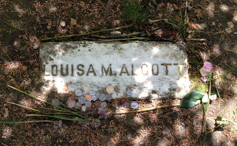 LouisaMAlcott headstone